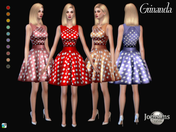 Grinanda dress by jomsims from TSR