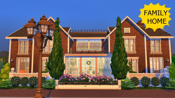 Ideal family home from Sims 3 by Mulena