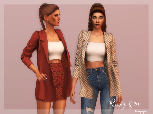 Jacket and Top Outfit TP 345 by laupipi from TSR
