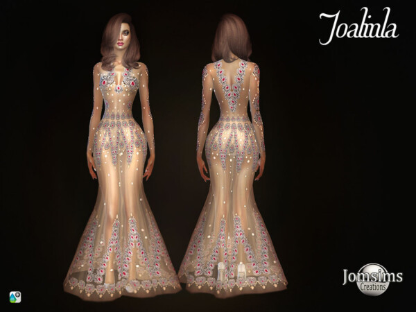Joalinla dress by jomsims from TSR
