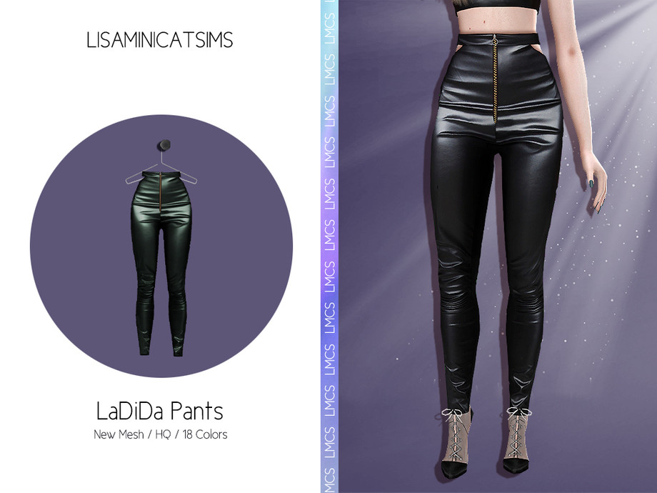 Ladida Pants By Lisaminicatsims From Tsr Sims 4 Downloads