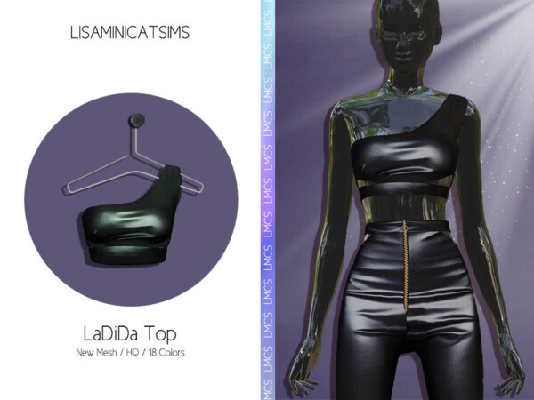 LaDiDa Top by Lisaminicatsims from TSR
