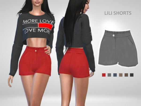 Lili Shorts by Puresim from TSR