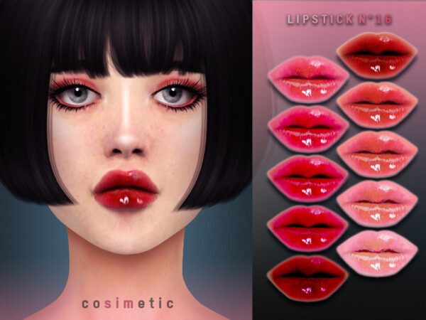 Lipstick N16 by cosimetic from TSR