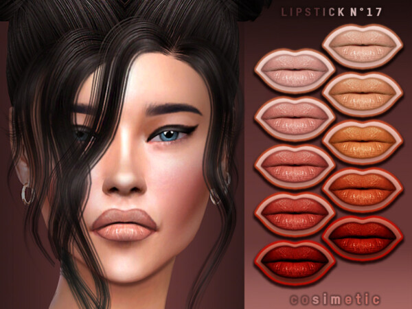 Lipstick N17 by cosimetic from TSR