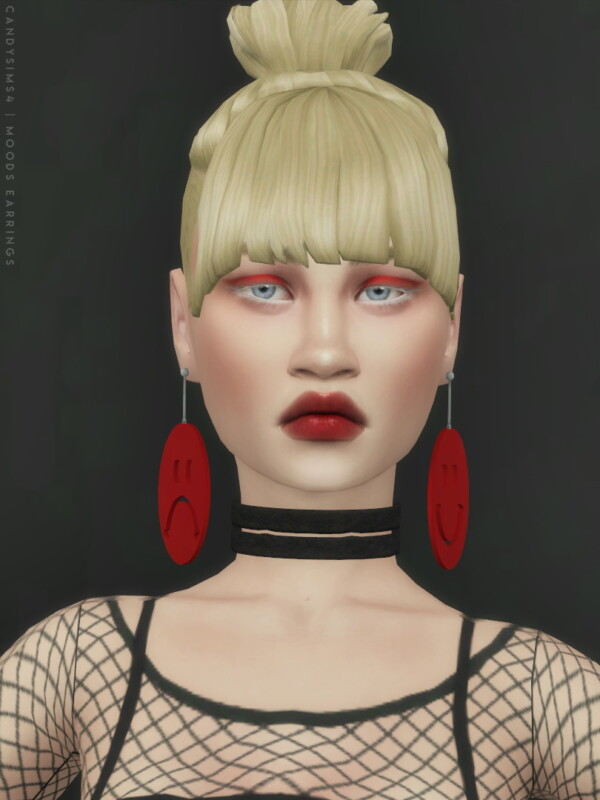 MOODS EARRINGS from Candy Sims 4