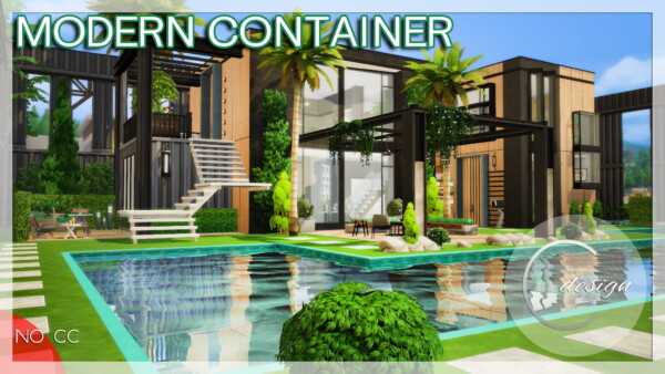 Modern Container House from Cross Design
