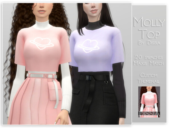 Molly Top by Dissia from TSR