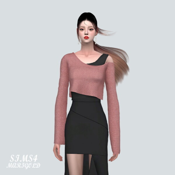Off Shoulder 2T from SIMS4 Marigold