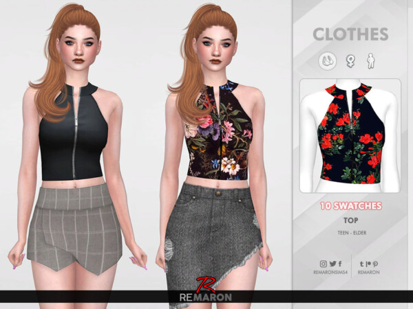 Party Top for Women 02 by remaron from TSR
