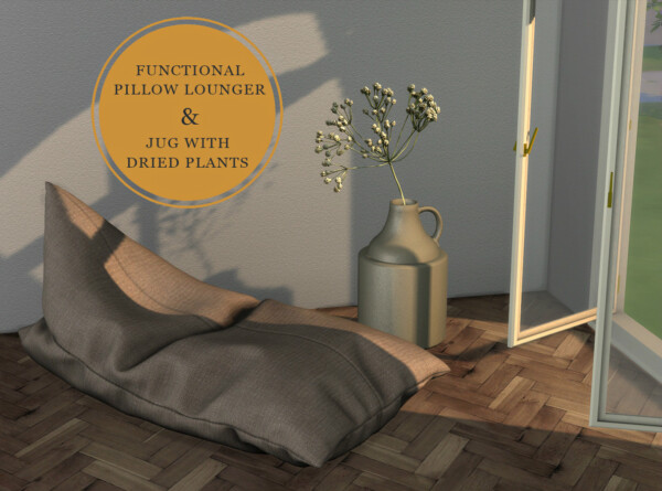 Pillow Lounger from Leo 4 Sims