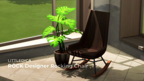 RÖOCK Designer Rocking Chair by littledica from Mod The Sims