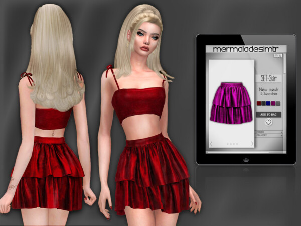 Set Skirt MC70 by mermaladesimtr from TSR