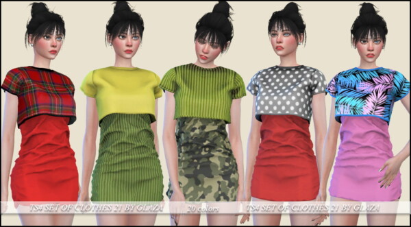 Set of Clothes 21 from All by Glaza