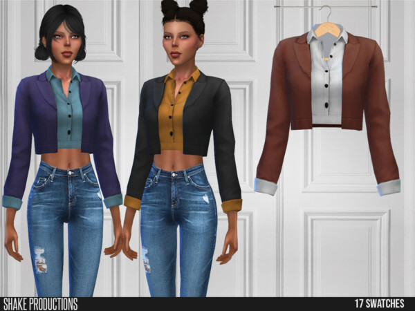 524 - Top by ShakeProductions from TSR • Sims 4 Downloads