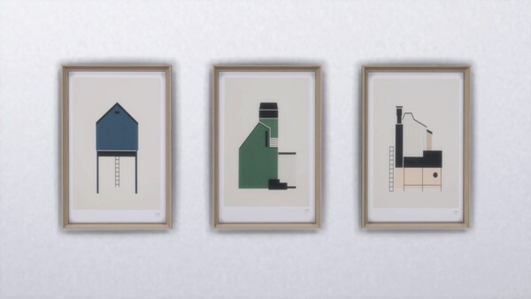 SHED SERIE ART PRINT from Meinkatz Creations