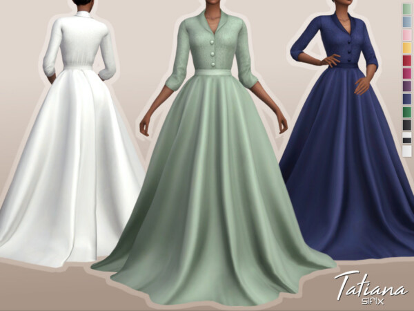 Tatiana Dress by Sifix from TSR