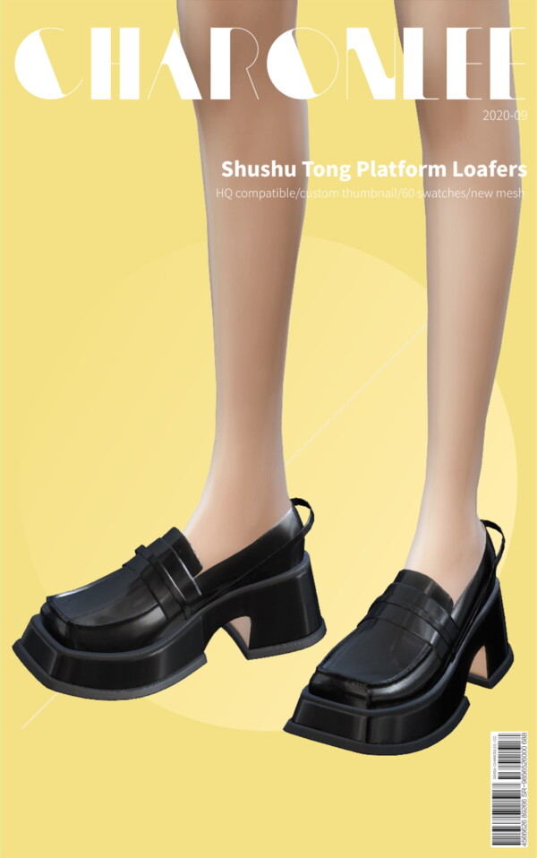 Tong Platform Loafers from Charonlee