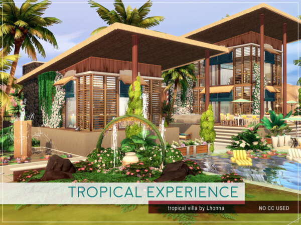Tropical Experience Home by Lhonna from TSR