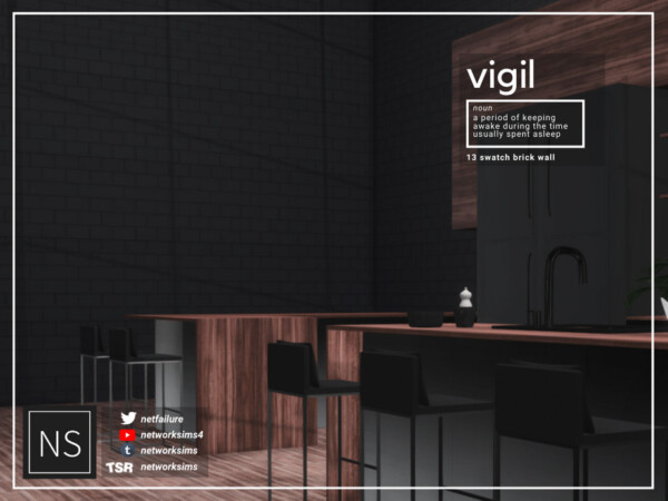 Vigil Brick Wall by Networksims from TSR