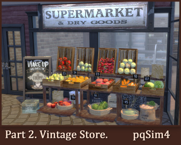 Vintage Store Part 2 from PQSims4