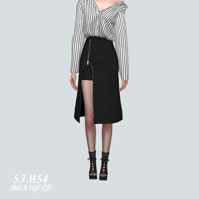 Midi skirt sims outlet 4 cc