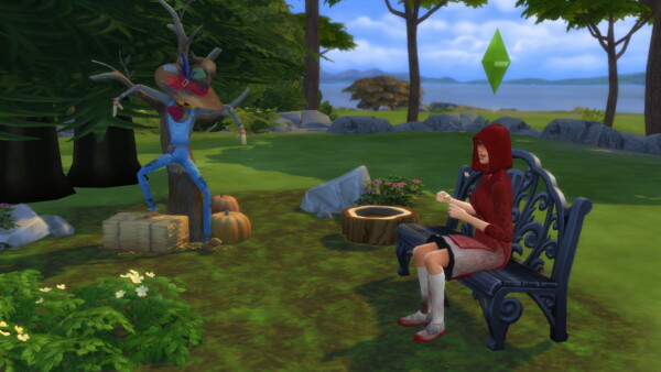 Red Riding Hood Halloweens Costume by ArLi1211 from Mod The Sims