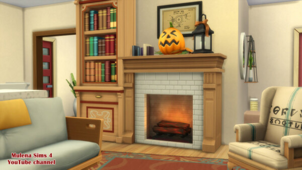 Autumn family home from Sims 3 by Mulena