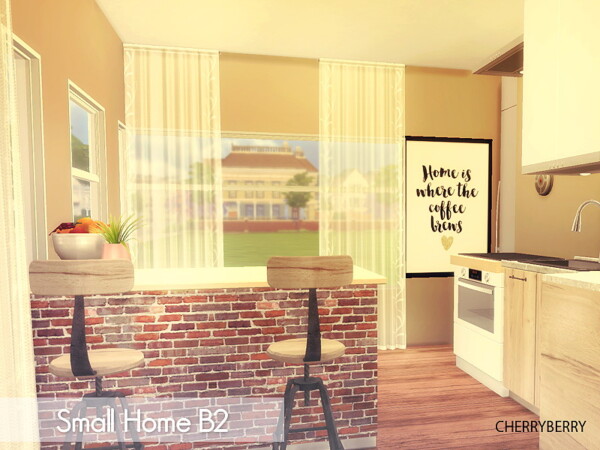 Small Home B2 from Cherryberrysims
