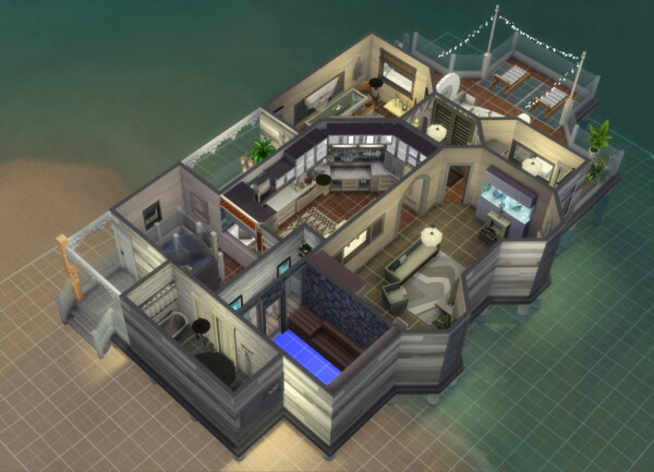 Pier Perfection Home by NicoleRossi from Luniversims