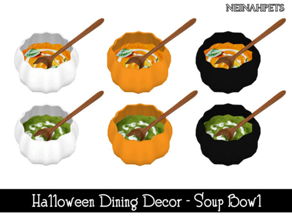 Halloween Dining Decor by neinahpets from TSR