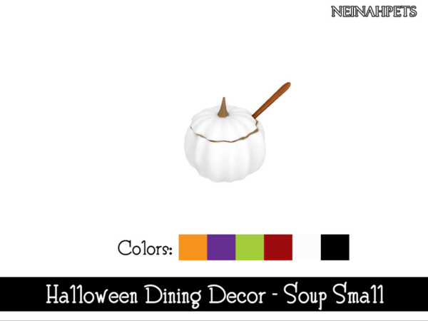 Halloween Dining Decor by neinahpets from TSR