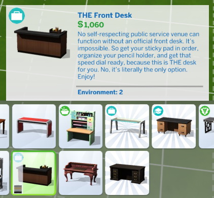 Front Desk Staff Mod by lemonshushu from Mod The Sims