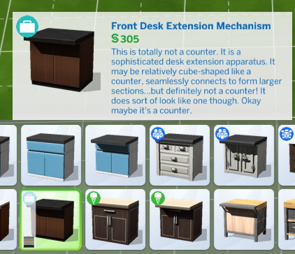 Front Desk Staff Mod by lemonshushu from Mod The Sims