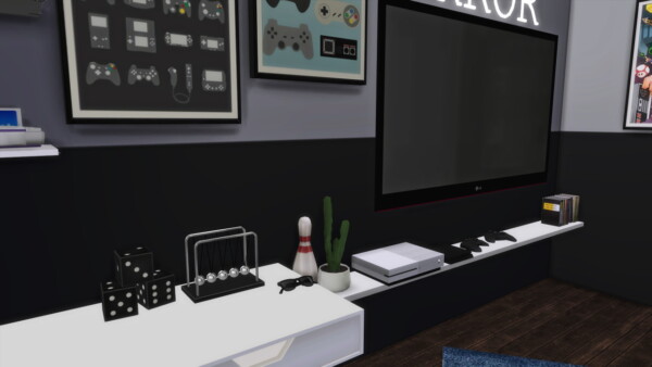 Game Room from Models Sims 4