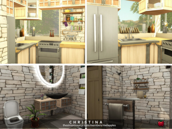Christina tiny house no cc by melapples from TSR