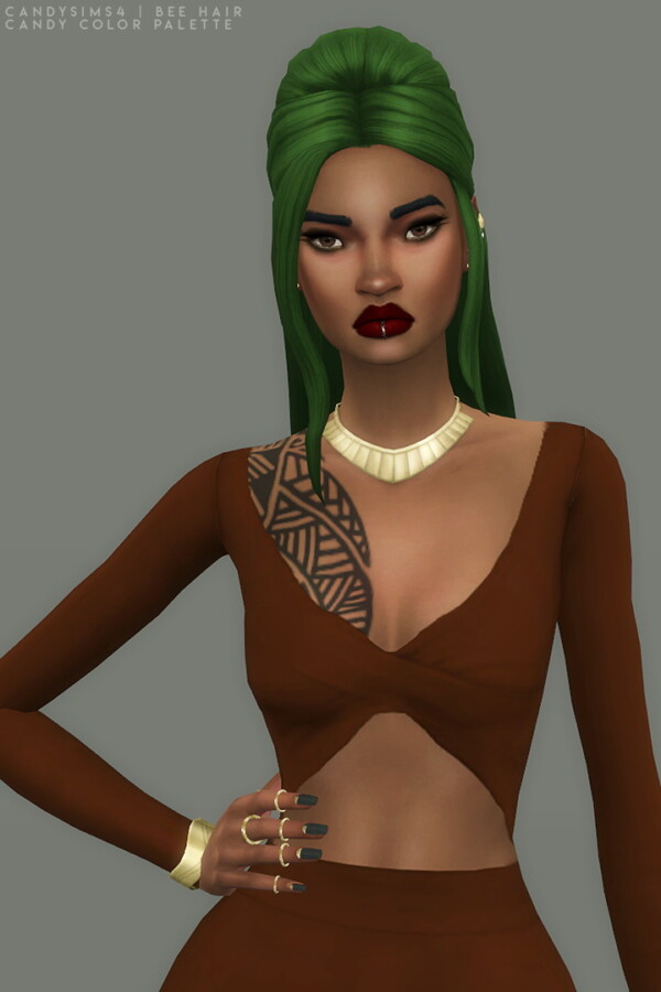 Bee Hair from Candy Sims 4