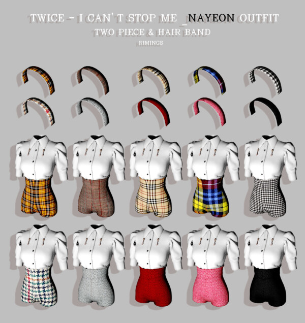 Twice I can`t Stop Me Outfit from Rimings