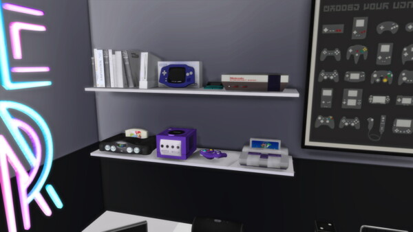 Game Room from Models Sims 4