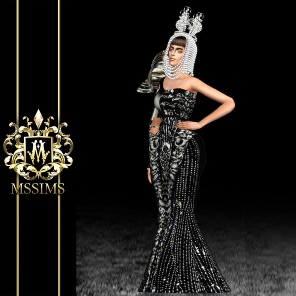 Joan Of Arc Dress and Headpiece from MSSIMS