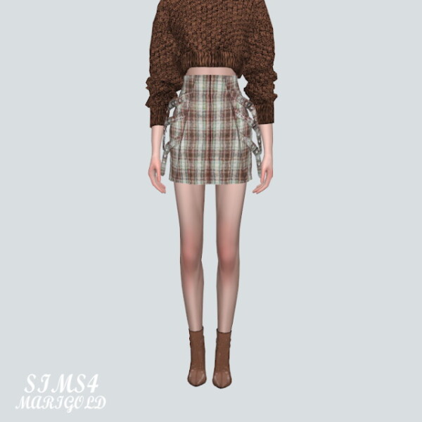 PP Belt Mini Skirt v2 from SIMS4 Marigold