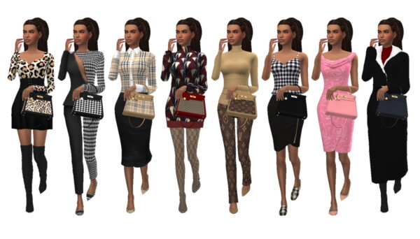 Kelly Bag from Sims 4 Sue