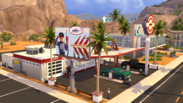 Restaurant Diner 50`s by Restaurant Diner 50 from Luniversims