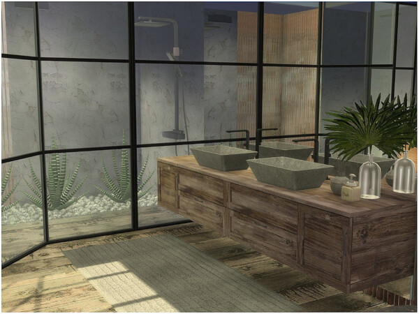 Tropical Bathroom by lotsbymanal from TSR