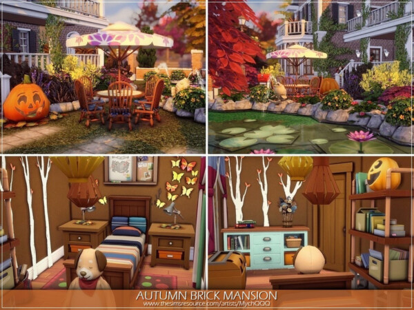 Autumn Brick Mansion by MychQQQ from TSR
