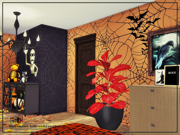 Halloween bedroom by Danuta720 from TSR