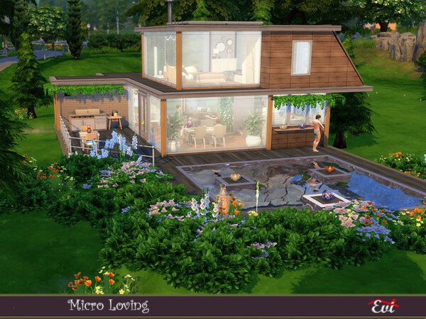 Micro Loving Home by evi from TSR