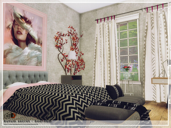 Autum secret bedroom by  Danuta720 from TSR