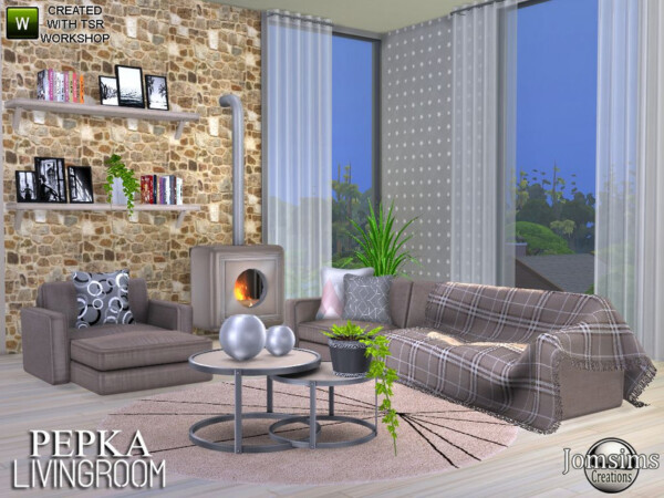 Pepka livingroom by jomsims from TSR