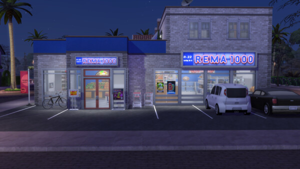 Rema 1000 Grocery Store from Alial Sim